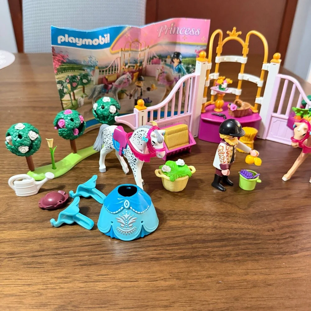 Playmobil 70450 Princess Riding Lessons Horses